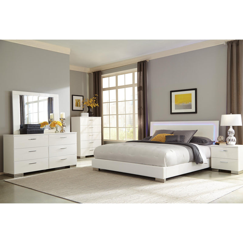 Coaster Furniture Felicity 203500Q 7 pc Queen Bedroom Set IMAGE 1