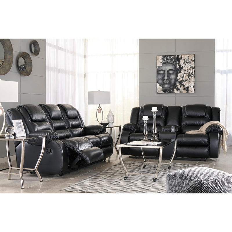 Signature Design by Ashley Vacherie 79308U1 2 pc Reclining Living Room Set IMAGE 2