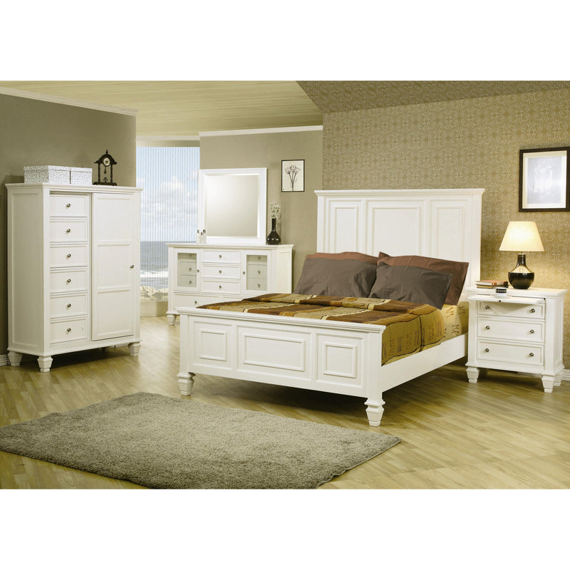 Coaster Furniture Sandy Beach 3-Drawer Nightstand 201302 IMAGE 3