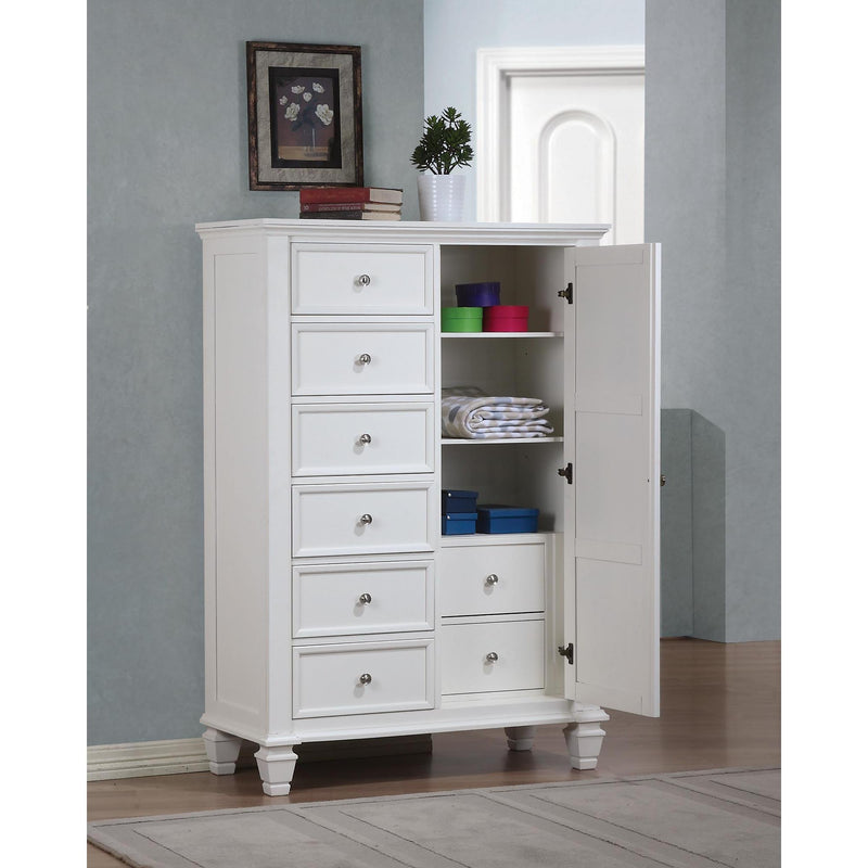 Coaster Furniture Sandy Beach 6-Drawer Chest 201308 IMAGE 1