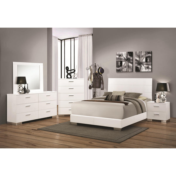 Coaster Furniture Felicity 203501Q 7 pc Queen Platform Bedroom Set IMAGE 1