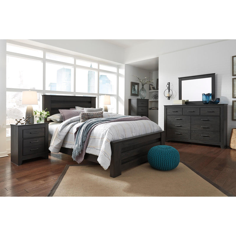 Signature Design by Ashley Brinxton B249 7 pc Queen Panel Bedroom Set IMAGE 2