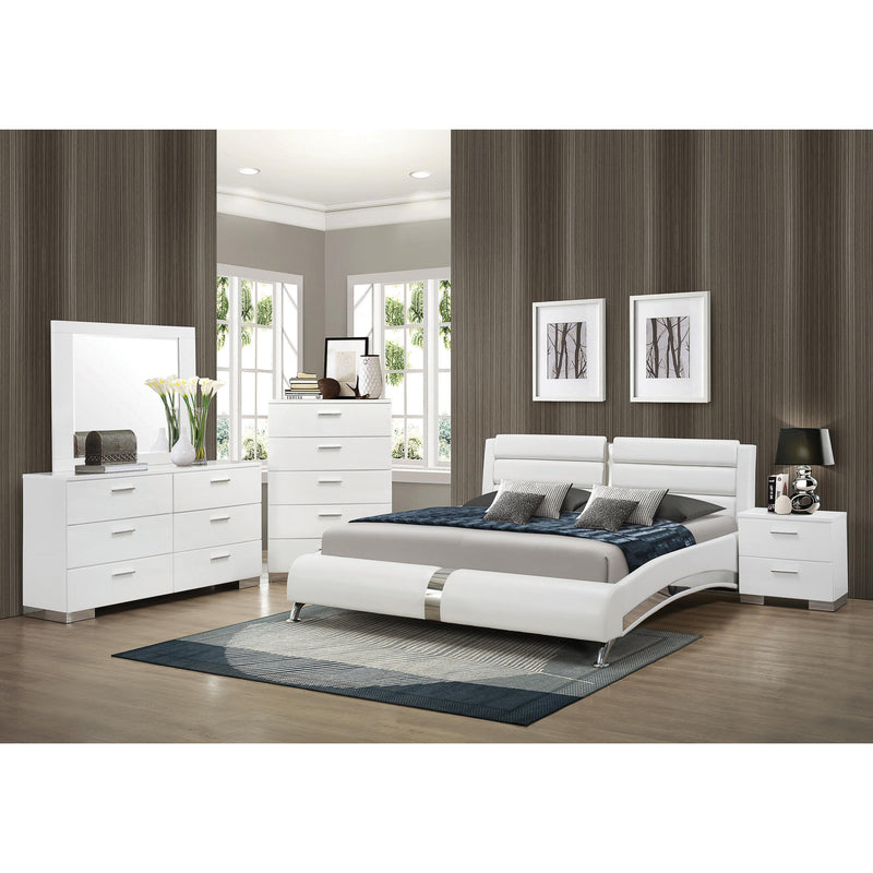 Coaster Furniture Jeremaine 300345KW 7 pc California King Panel Bedroom Set IMAGE 1