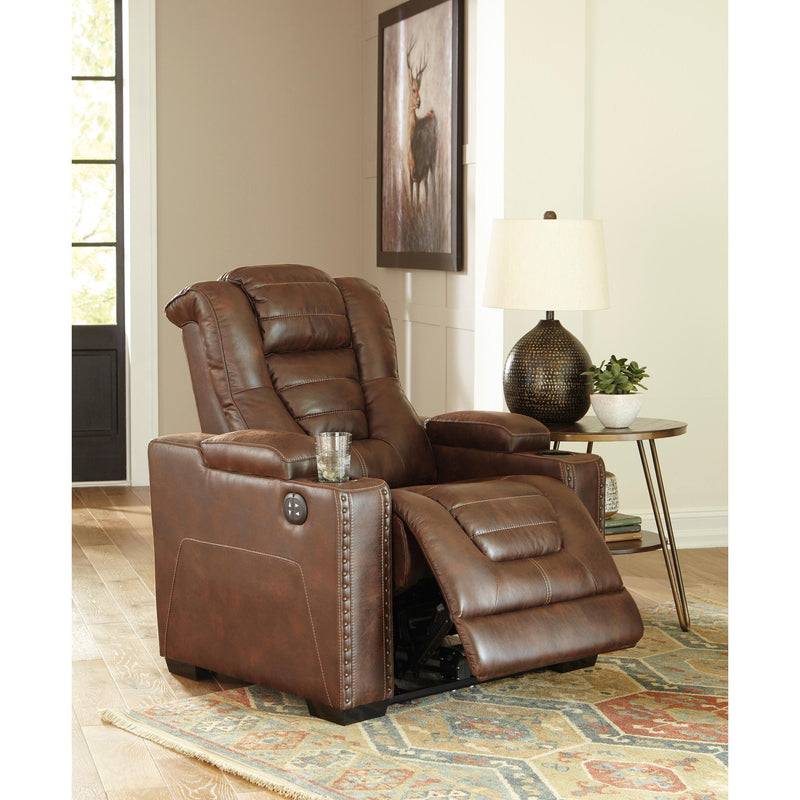 Signature Design by Ashley Owner's Box 24505U4 3 pc Power Reclining Living Room Set IMAGE 4