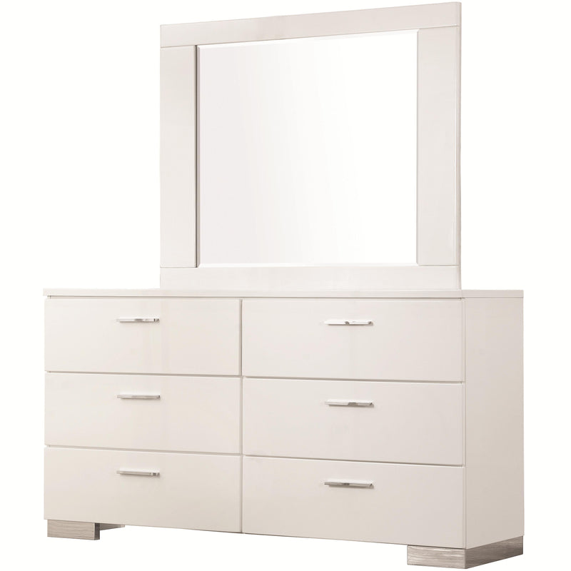 Coaster Furniture Felicity 6-Drawer Dresser 203503 IMAGE 2