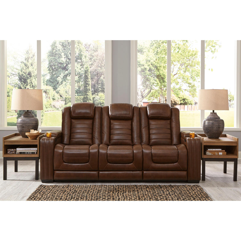 Signature Design by Ashley Backtrack U28004U1 2 pc Power Reclining Living Room Set IMAGE 3