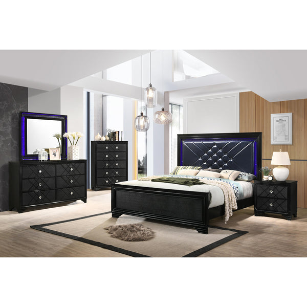 Coaster Furniture Penelope 223571KE 6 pc King Panel Bedroom Set IMAGE 1