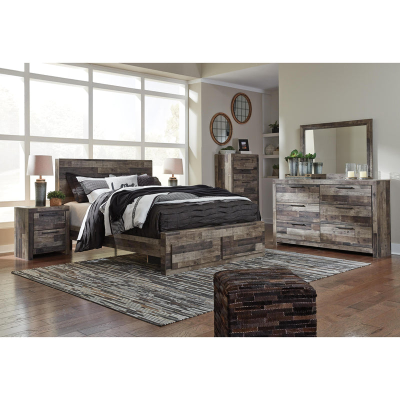 Benchcraft Derekson B200 7 pc Queen Panel Storage Bedroom Set IMAGE 1