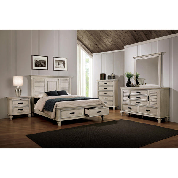 Coaster Furniture Franco 205330KE 6 pc King Panel Bedroom Set IMAGE 1