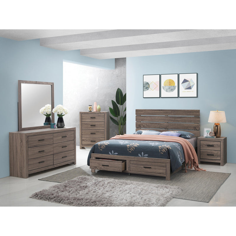 Coaster Furniture Brantford 207040KE 7 pc King Panel Bedroom Set IMAGE 1