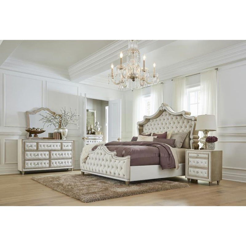 Coaster Furniture Antonella 223521Q 7 pc Queen Panel Bedroom Set IMAGE 2