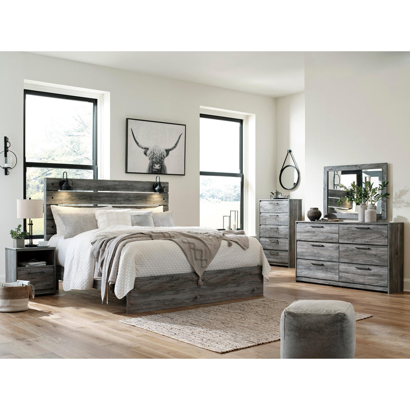 Signature Design by Ashley Baystorm B221 6 pc King Panel Bedroom Set IMAGE 2