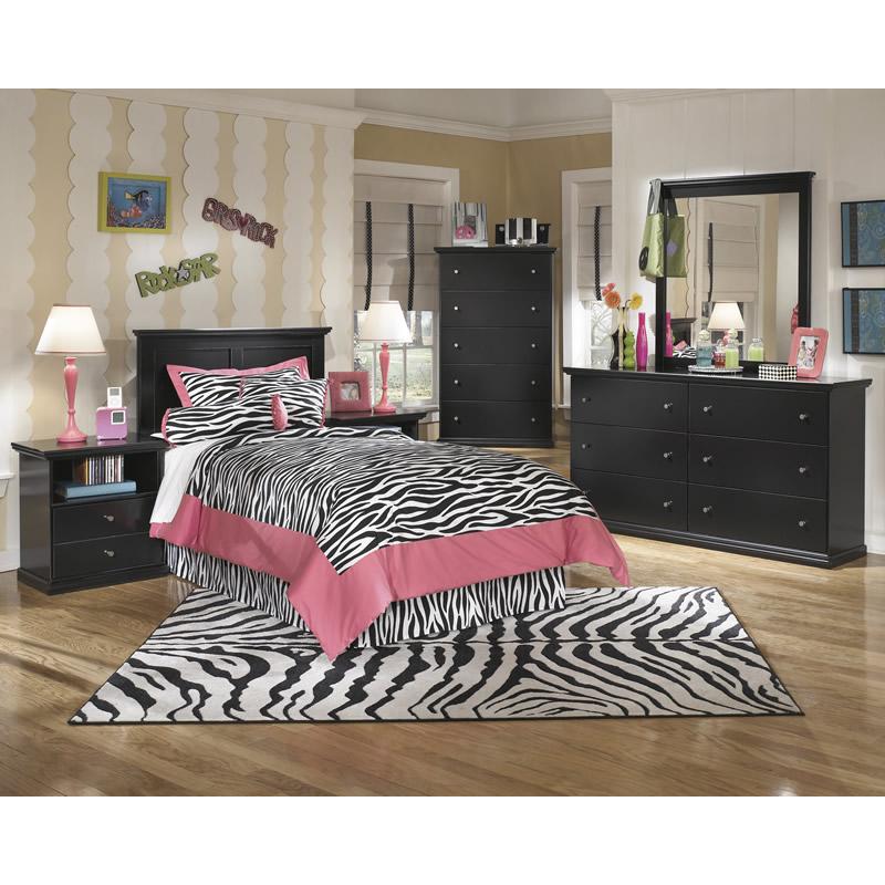 Signature Design by Ashley Maribel Twin Panel Bed B138-53/B100-21 IMAGE 2