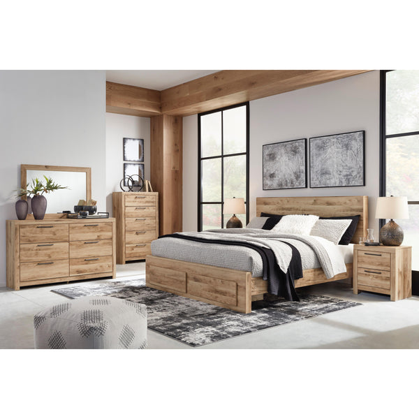 Signature Design by Ashley Hyanna B1050B18 5 pc King Platform Storage Bedroom Set IMAGE 1