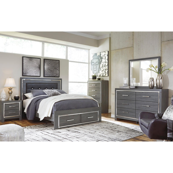 Signature Design by Ashley Lodanna B214B20 6 pc Queen Panel Storage Bedroom Set IMAGE 1