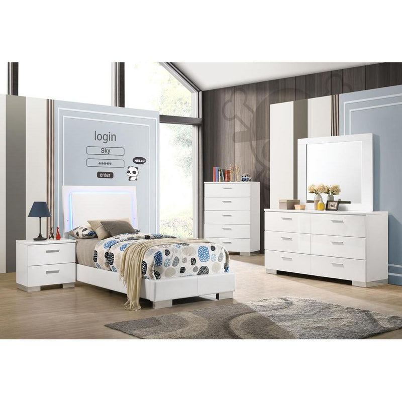 Coaster Furniture Felicity 203500T-S4 6 pc Twin Bedroom Set IMAGE 1