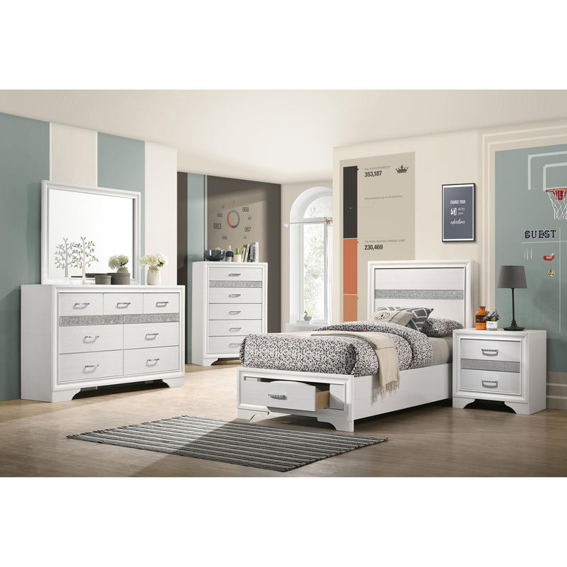 Coaster Furniture Miranda 205111T-S5 7 pc Twin Storage Bedroom Set IMAGE 1