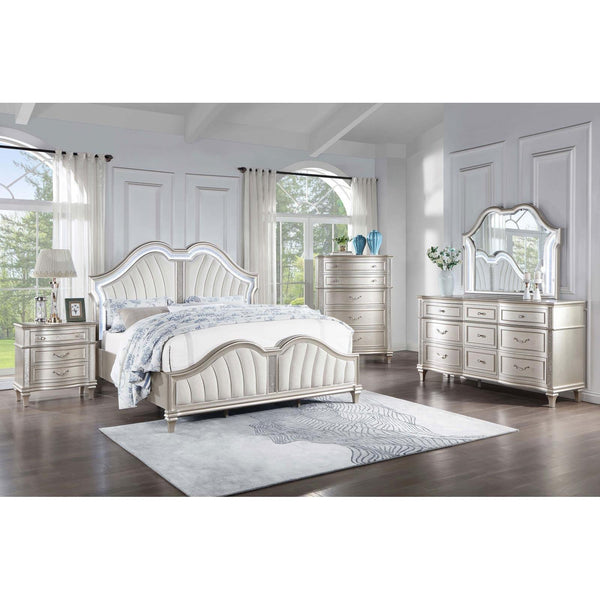 Coaster Furniture Evangeline 223391KE-S5 7 pc King Platform Bedroom Set IMAGE 1