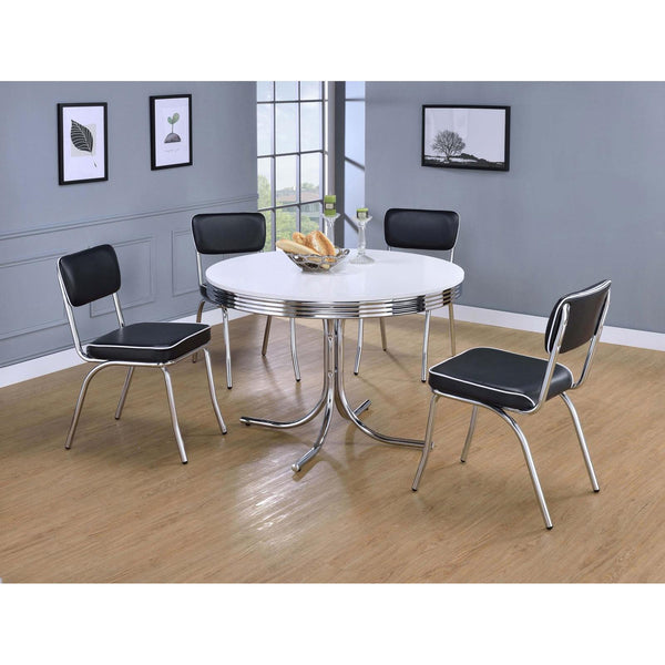 Coaster Furniture Retro 2388-S5 5 pc dining set IMAGE 1