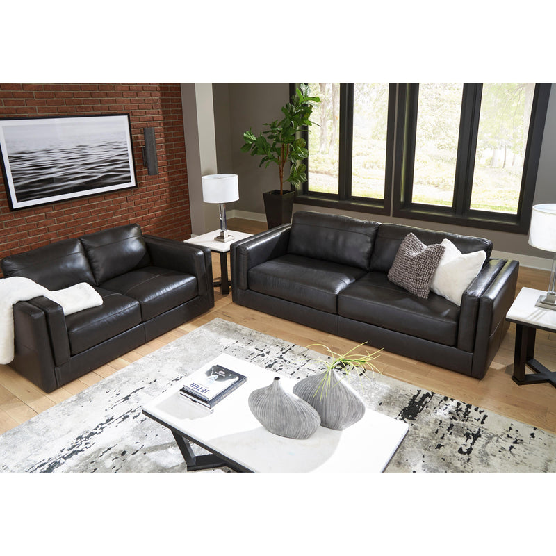 Signature Design by Ashley Amiata 57405U1 2 pc Living Room Set IMAGE 2