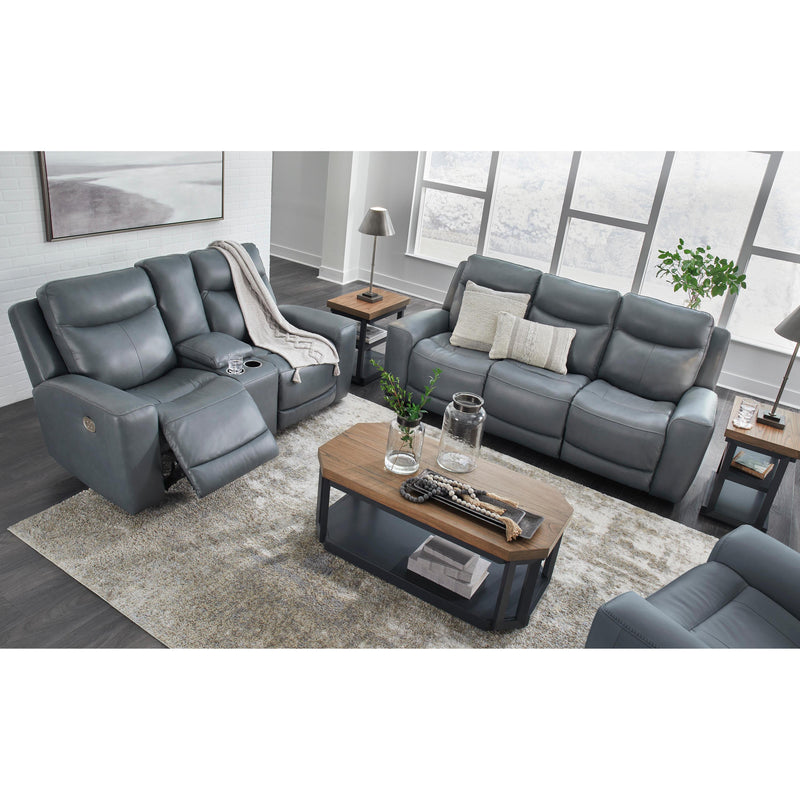 Signature Design by Ashley Mindanao U59504U1 2 pc Power Reclining Living Room Set IMAGE 2