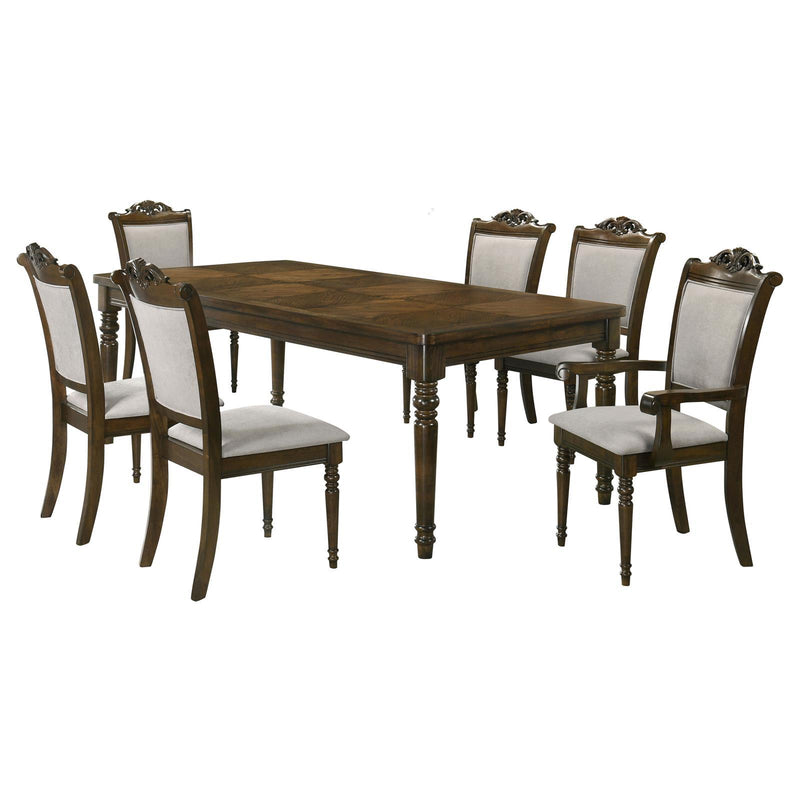 Coaster Furniture Willowbrook 108111-S7 7 pc Dining Set IMAGE 2