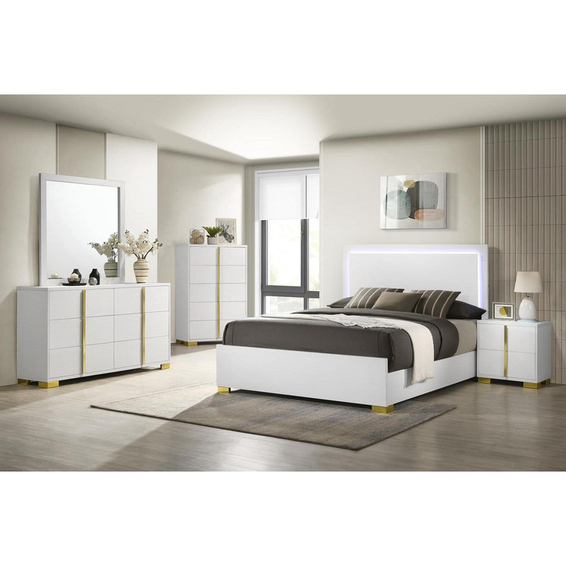 Coaster Furniture Marceline 222931KE-S5 7 pc King Panel Bedroom Set IMAGE 1