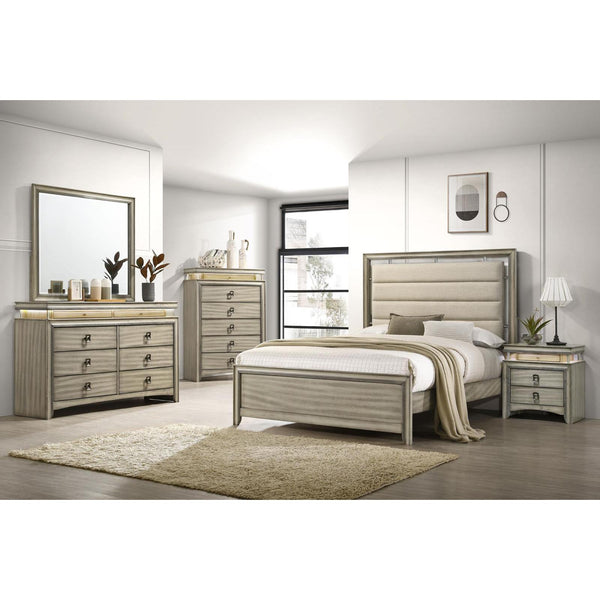 Coaster Furniture Giselle 224391KE-S5 7 pc King Panel Bedroom Set IMAGE 1