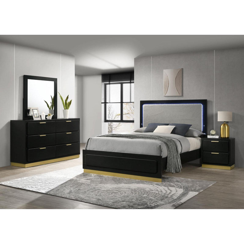 Coaster Furniture Caraway 224781KW-S4 6 pc California King Panel Bedroom Set IMAGE 1