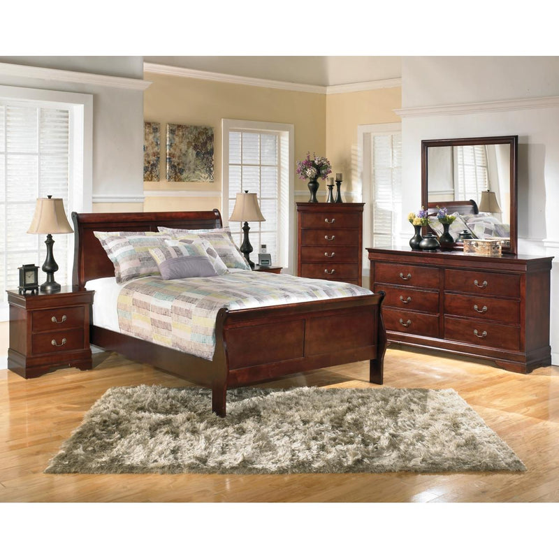 Signature Design by Ashley Alisdair B376B16 4 pc Full Sleigh Bedroom Set IMAGE 1