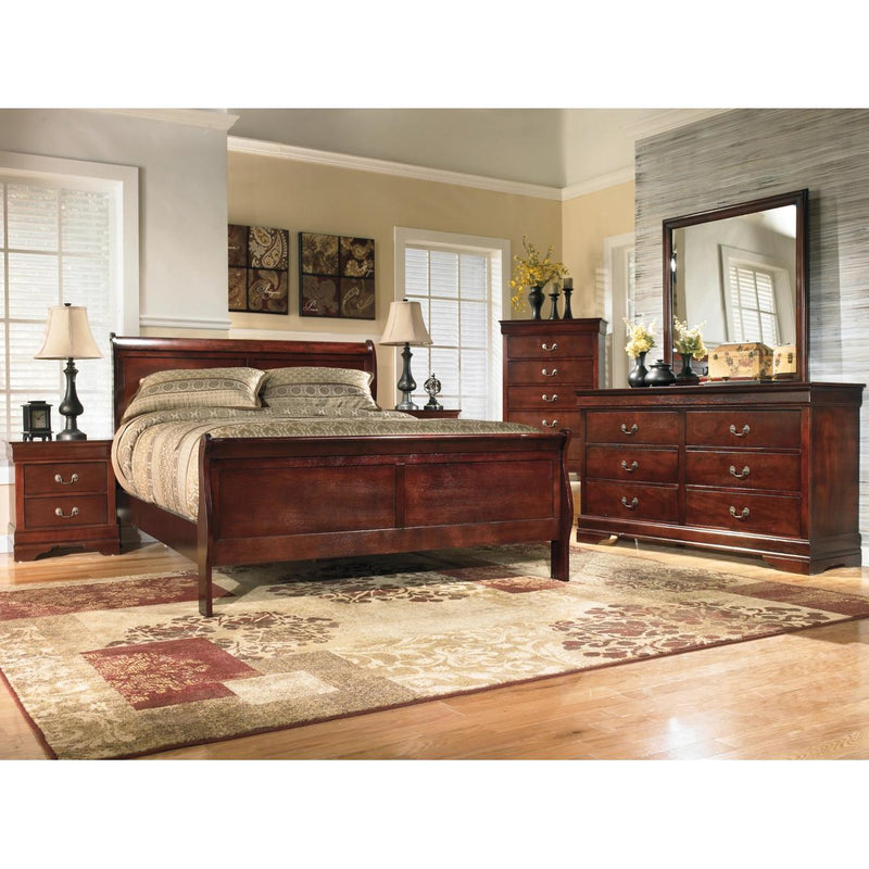 Signature Design by Ashley Alisdair B376B18 6 pc King Sleigh Bedroom Set IMAGE 1