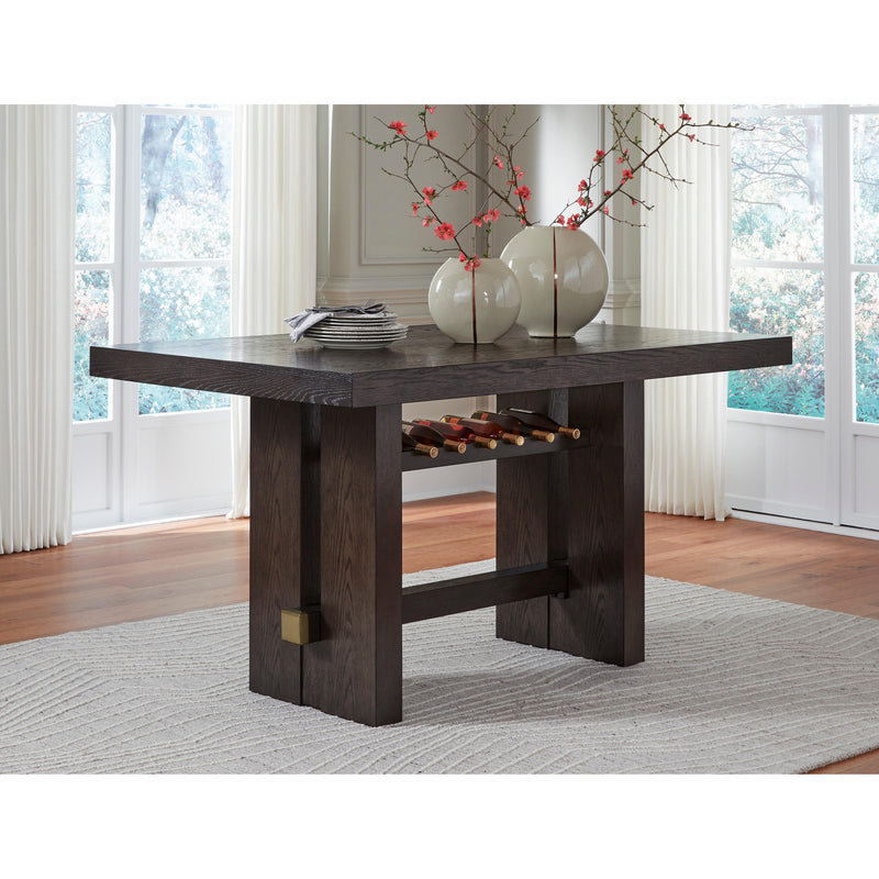 Signature Design by Ashley Burkhaus D984 7 pc Counter Height Dining Set IMAGE 3