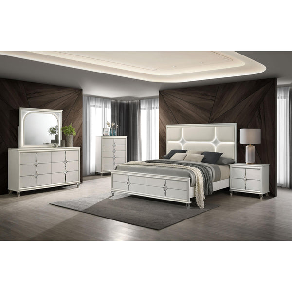 Coaster Furniture Olivia 224951KW-S5 7 pc California King Panel Bedroom Set IMAGE 1