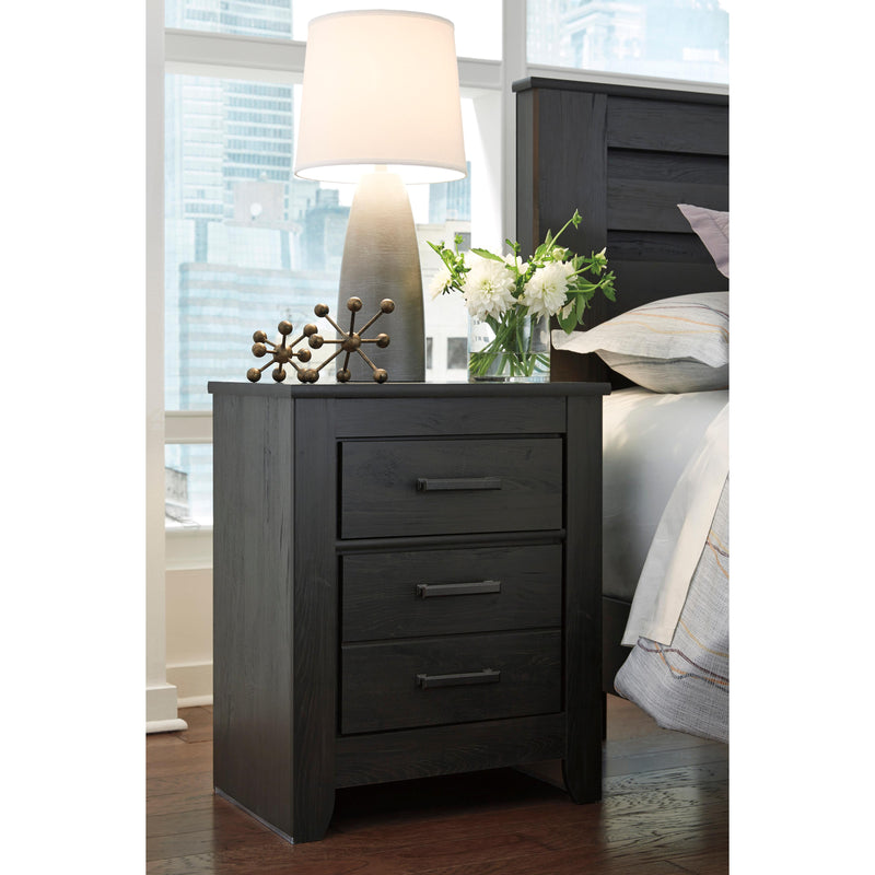 Signature Design by Ashley Brinxton 2-Drawer Nightstand B249-92 IMAGE 2