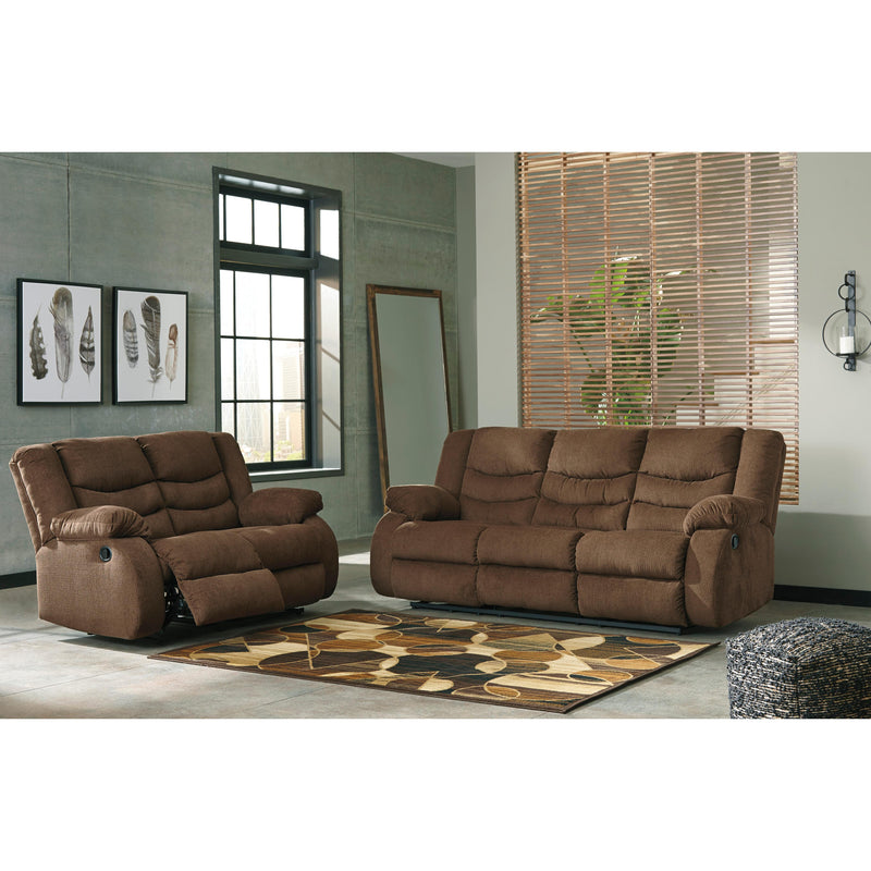 Signature Design by Ashley Tulen Reclining Fabric Loveseat 9860586 IMAGE 5