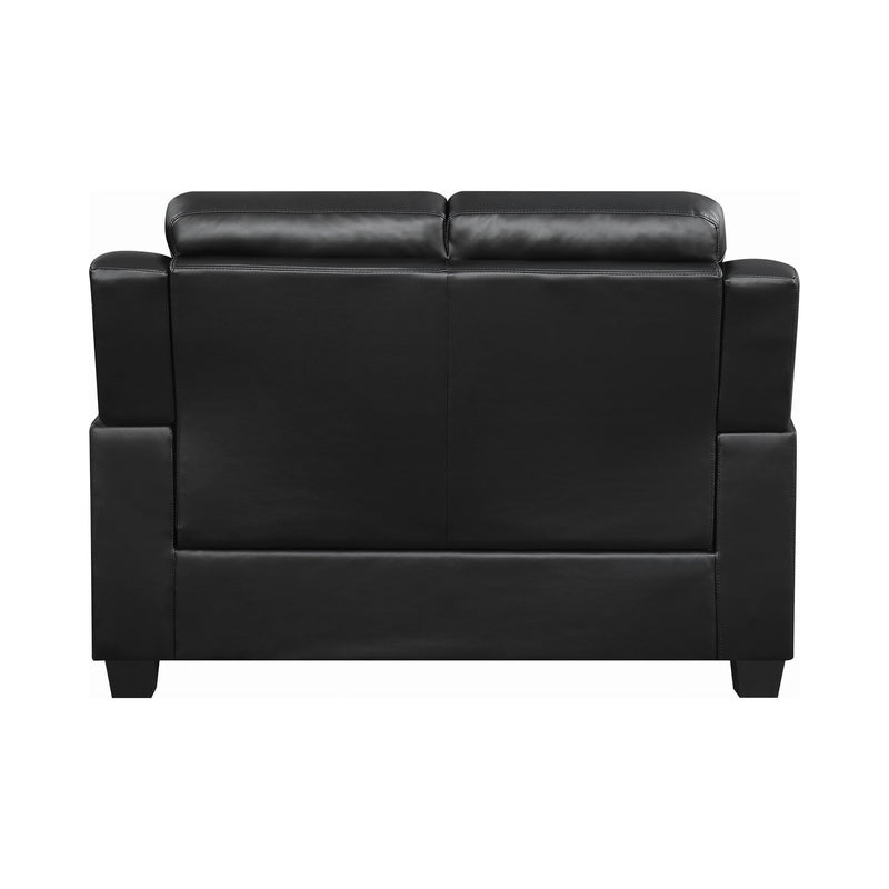 Coaster Furniture Finley Stationary Leatherette Loveseat 506552 IMAGE 3