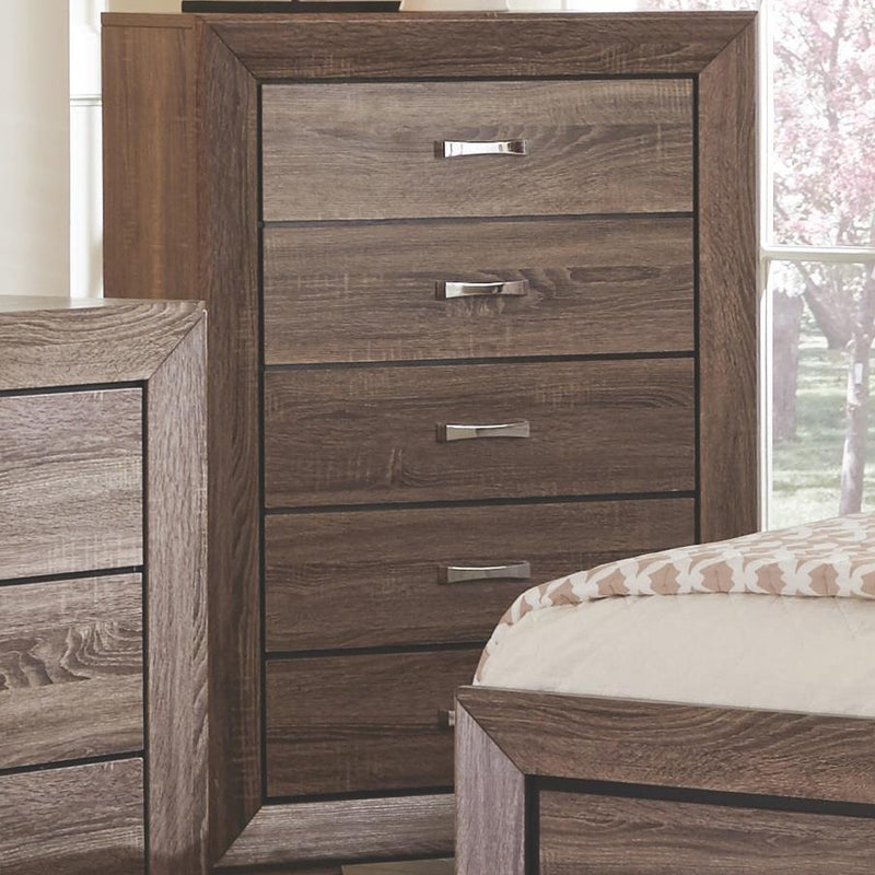 Coaster Furniture Kauffman 5-Drawer Chest 204195 IMAGE 1