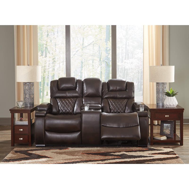 Signature Design by Ashley Warnerton Power Reclining Fabric Loveseat 7540718 IMAGE 3