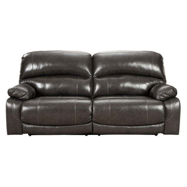 Signature Design by Ashley Hallstrung Power Reclining Leather Match Sofa U5240347 IMAGE 1