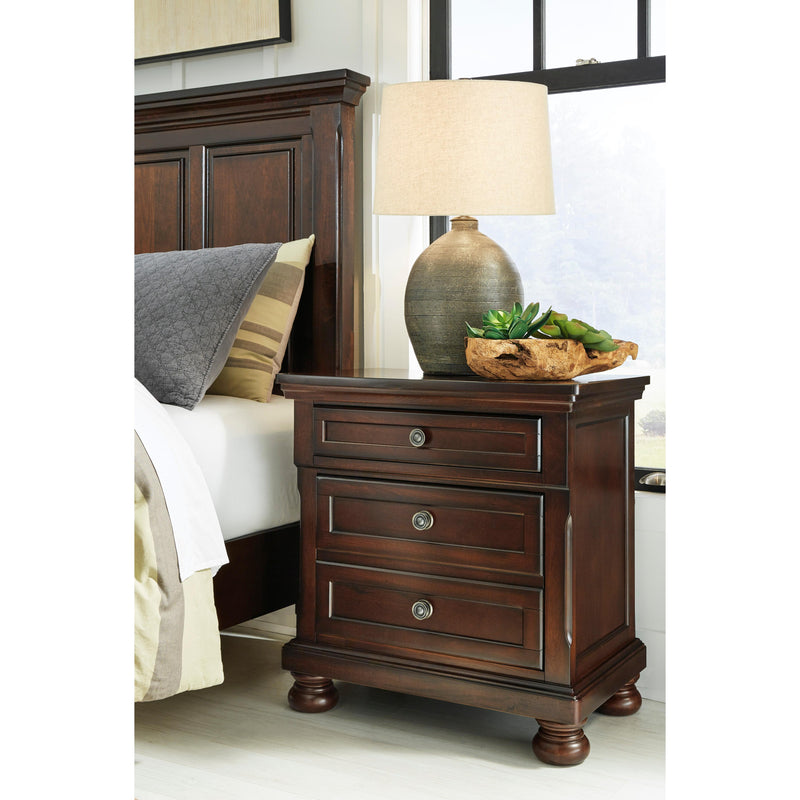 Millennium Porter B697B27 7 pc King Sleigh Storage Bedroom Set IMAGE 5