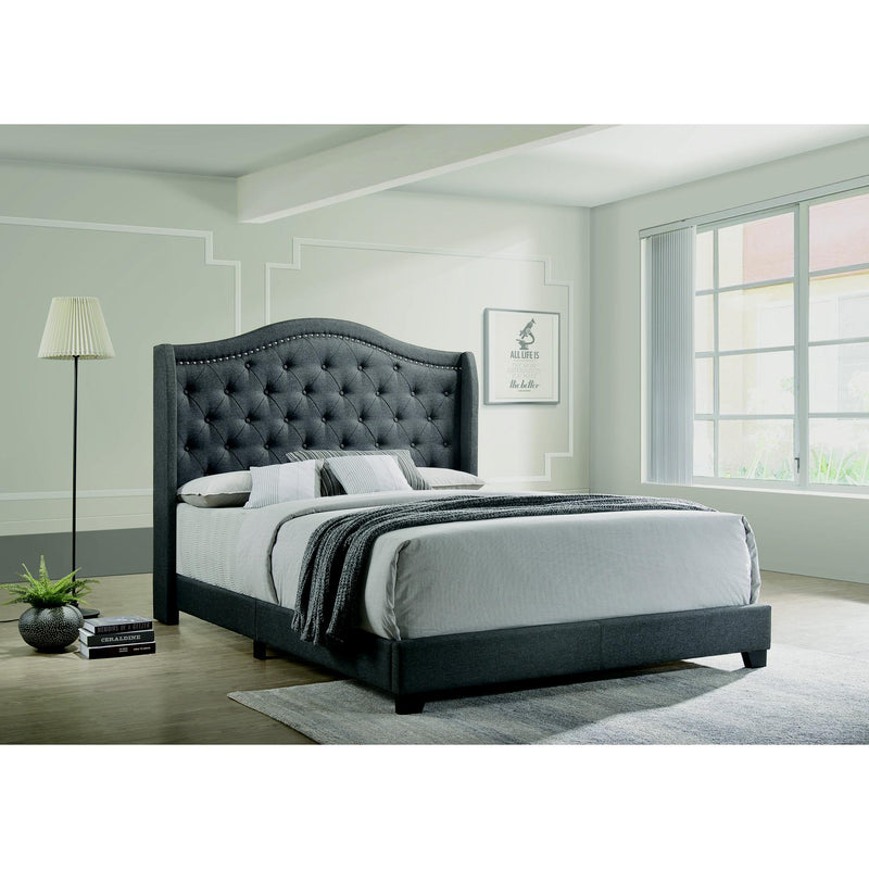 Coaster Furniture Sonoma Full Upholstered Platform Bed 310072F IMAGE 4