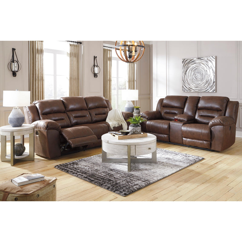 Signature Design by Ashley Stoneland Power Reclining Leather Look Sofa 3990487 IMAGE 8