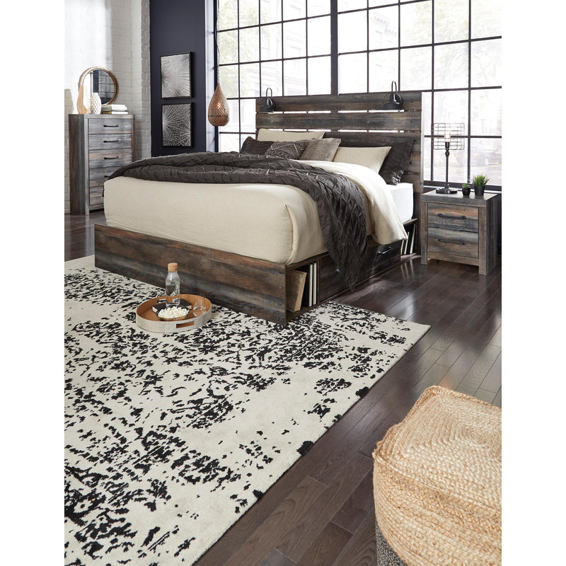 Signature Design by Ashley Drystan King Panel Bed with Storage B211-58/B211-56/B211-60/B211-60/B100-14 IMAGE 4