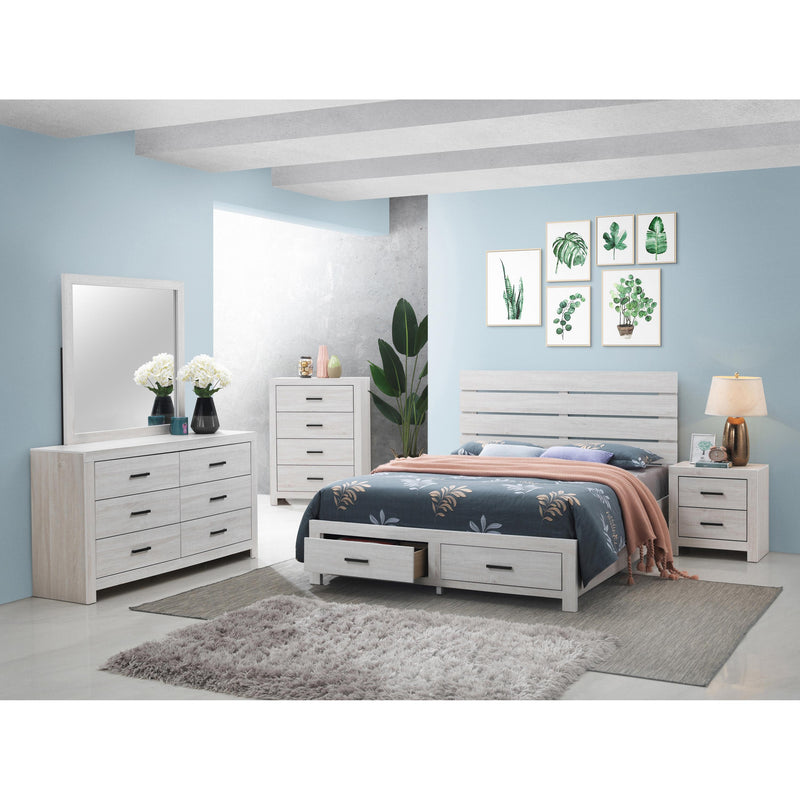 Coaster Furniture Marion King Panel Bed with Storage 207050KE IMAGE 4