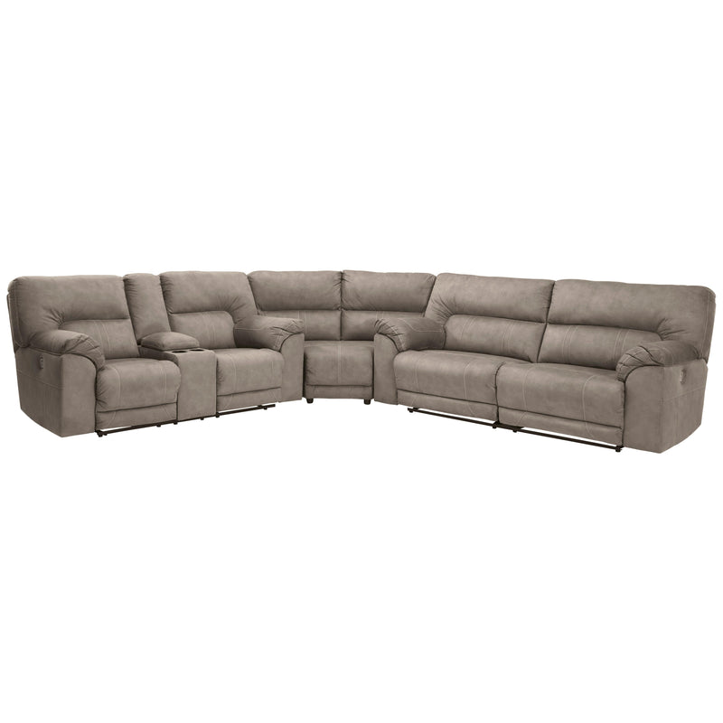 Benchcraft Cavalcade Power Reclining Leather Look 3 pc Sectional 7760147/7760177/7760196 IMAGE 1