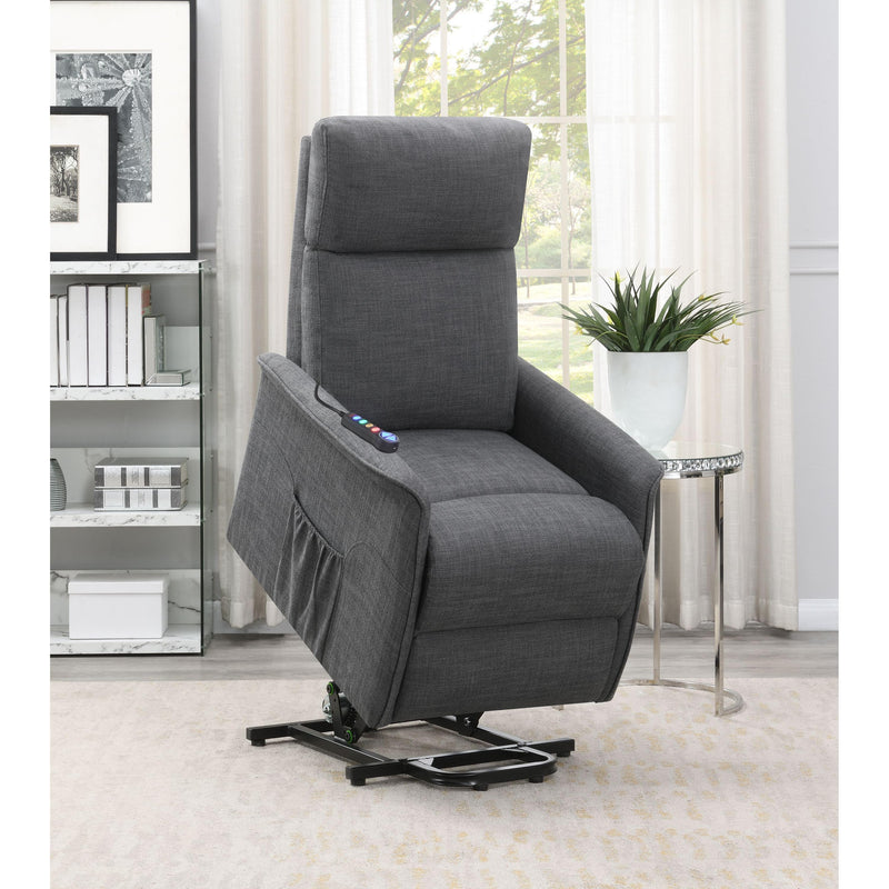 Coaster Furniture Fabric Lift Chair with Heat and Massage 609406P IMAGE 10