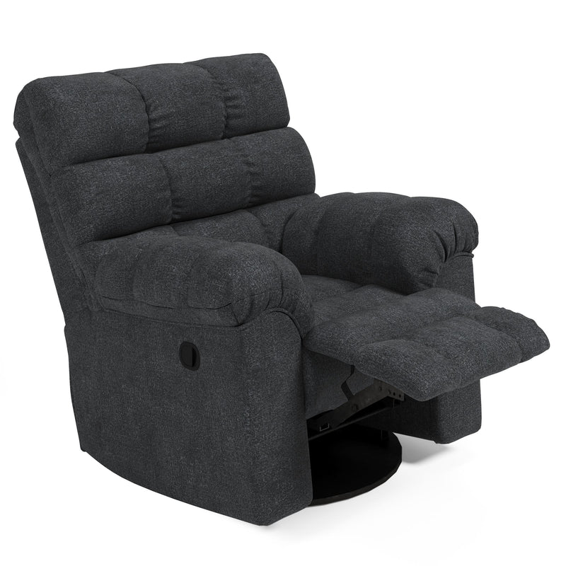 Signature Design by Ashley Wilhurst Swivel Rocker Fabric Recliner 5540328 IMAGE 2