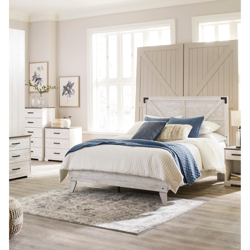 Signature Design by Ashley Shawburn Queen Platform Bed EB4121-157/EB4121-113 IMAGE 8