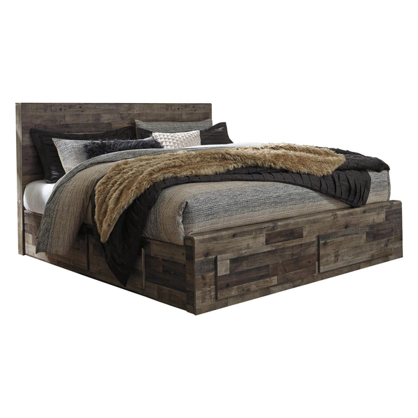 Benchcraft Derekson Queen Panel Bed with Storage B200-57/B200-54S/B200-60/B200-95/B100-13 IMAGE 1