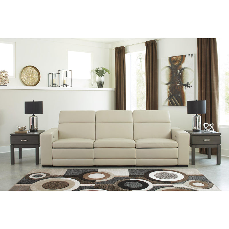 Signature Design by Ashley Texline Power Reclining Leather Match 4 pc Sectional U5960421/U5960422/U5960446/U5960423 IMAGE 7